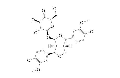 4-[(BETA-D-GLUCOPYRANOSYL)-HYDROXY]-PINORESINOL