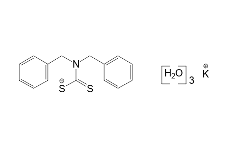 (dibenzyldithiocarbamato)potassium, trihydrate