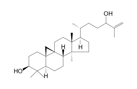 Cycloart-25-ene-3.beta.,24-diol