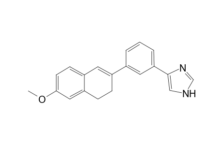 6-Methoxy-2-{3'-[4"-imidazolyl)phenyl]}-3,4-dihydronaphthalene