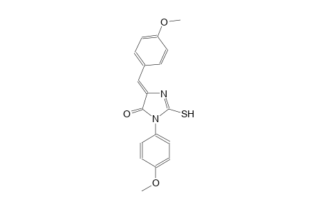 (5Z)-5-(4-methoxybenzylidene)-3-(4-methoxyphenyl)-2-sulfanyl-3,5-dihydro-4H-imidazol-4-one