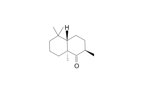 (-)-(2R,4aS,8aS)-Octahydro-2,5,5,8a-tetramethylnaphthalen-1(2H)-one