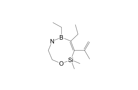 4,5-DIETHYL-3-ISOPROPENYL-2,2-DIMETHYL-1-OXA-6-AZA-2-SILA-5-BORA-3-CYCLOOCTENE