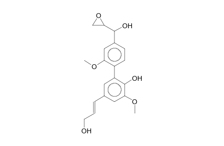 2-HYDROXY-3,2'-DIMETHOXY-4'-(2,3-EPOXY-1-HYDROXYPROPYL)-5-(3-HYDROXY-1-PROPENYL)BIPHENYL