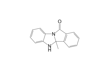 4B,5-DIHYDRO-4B-METHYL-11H-ISOINDOLO-[2,1-A]-BENZIMIDAZOL-11-ONE