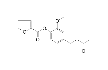 2-furoic acid, 2-methoxy-4-(3-oxobutyl)phenyl ester