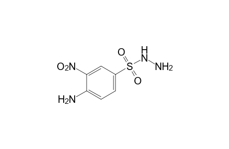 3-nitrosulfanilic acid, hydrazide