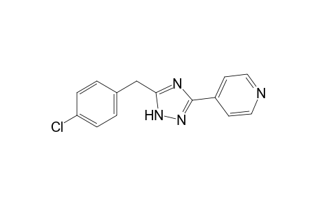 5-(p-chlorobenzyl)-3-(4-pyridyl)-s-triazole