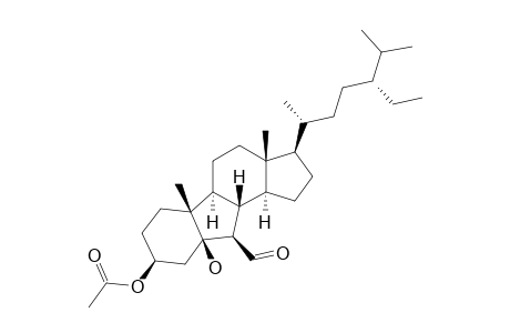 3-BETA-ACETOXY-5-BETA-HYDROXYL-6-BETA-FORMYL-B-NOR-SITOSTANE