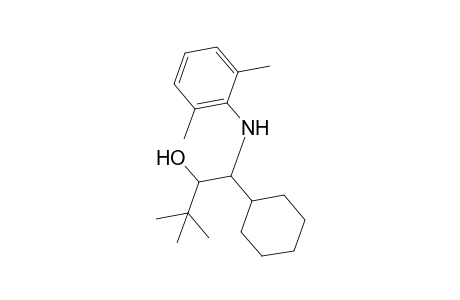 1-Cyclohexyl-1-(2,6-dimethylanilino)-3,3-dimethyl-2-butanol