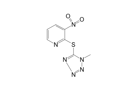 2-[(1-methyl-1H-tetrazol-5-yl)thio]-3-nitropyridine