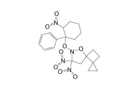 9,9-DINITRO-8-(2-NITRO-1-PHENYLCYCLOHEXYLOXY)-7-OXA-8-AZASPIRO-[2.2.4.0]-DECANE;DIASTEREOMER_A;MAXIMUM_DIASTEREOMER