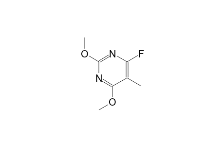 4-fluoro-2,6-dimethoxy-5-methylpyrimidine