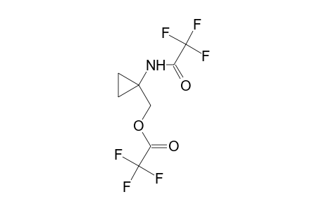 (1-[(2,2,2-Trifluoroacetyl)amino]cyclopropyl)methyl trifluoroacetate