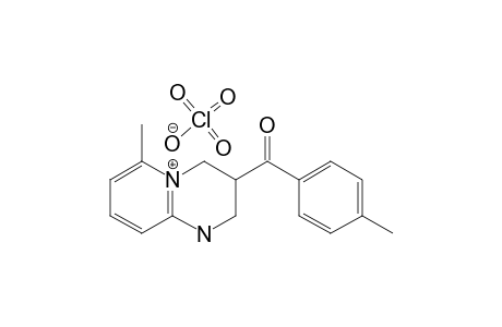 1,2,3,4-TETRAHYDRO-6-METHYL-3-(4-METHYLBENZOYL)-2H-PYRIDO-[1,2-A]-PYRIMIDINE-HYDROPERCHLORATE