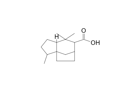 1H-3a,6-METHANOAZULENE-7-CARBOXYLIC ACID, OCTAHYDRO-3,8,8-TRIMETHYL-