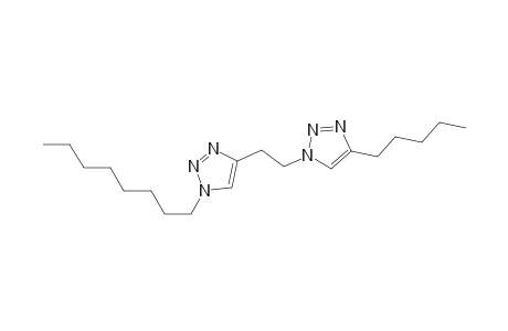 1-[2-(1-Octyl-1H-1,2,3-triazol-4-yl)ethyl]-4-pentyl-1H-1,2,3-triazole