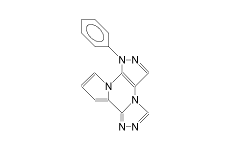 1-Phenyl-pyrazolo(4,3-E)pyrrolo(1,2-A)(1,2,4)triazolo(3,4-C)pyrazine