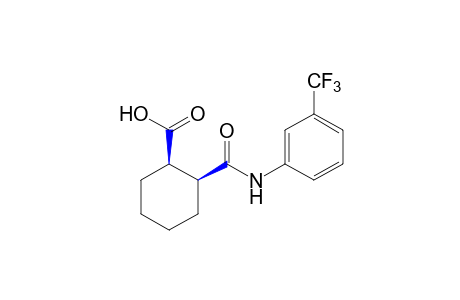 cis-2-[(alpha,alpha,alpha-TRIFLUORO-m-TOLYL)CARBAMOYL]CYCLOHEXANECARBOXYLIC ACID