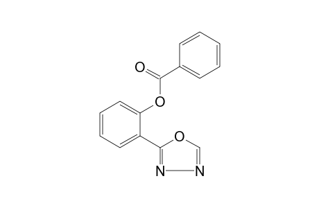 o-(1,3,4-oxadiazol-2-yl)phenol, benzoate (ester)