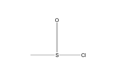 METHANSULFINYLCHLORID