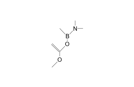 B(CH3)(NME2)OC(=CH2)OME