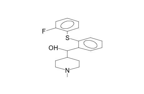 ALPHA-(1-METHYL-4-PIPERIDYL)-2-(2-FLUOROPHENYLTHIO)BENZYL ALCOHOL