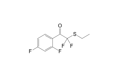 2',4',ALPHA,ALPHA-TETRAFLUORO-ALPHA-(ETHYLTHIO)-ACETOPHENONE