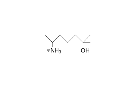 6-Amino-2-methyl-2-heptanol cation