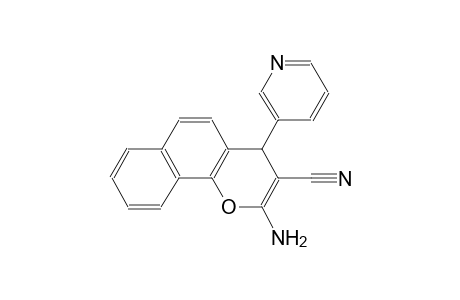 2-amino-4-(3-pyridinyl)-4H-benzo[h]chromene-3-carbonitrile