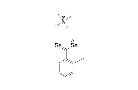 TETRAMETHYLAMMONIUM-2-METHYLDISELENOBENZOATE