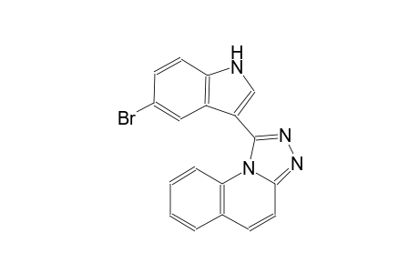 1-(5-Bromo-1H-indol-3-yl)-[1,2,4]triazolo[4,3-a]quinoline