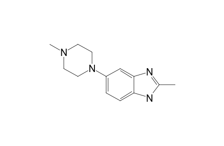 2-METHYL-5-(4'-METHYL-PIPERAZIN-1'-YL)-1H-BENZIMIDAZOLE