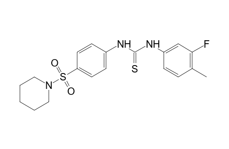 3-fluoro-4-methyl-4'-(piperidinosulfonyl)thiocarbanilide