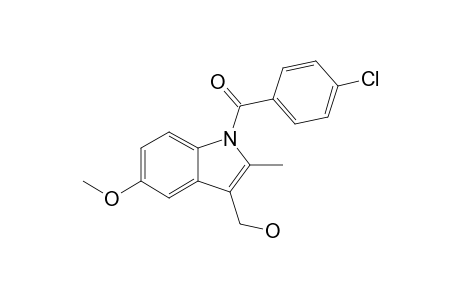 1-(CHLOROBENZOYL)-3-HYDROXYMETHYL-5-METHOXY-2-METHYL-1-H-INDOLE