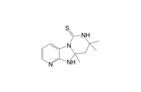 2-Thioxo-4,4,5a-trimethyl-pyrido[2,3-d]imidazolo[2',3'-c]-(octahydro)pyrimidine