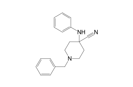 4-anilino-1-benzylisonipecotonitrile