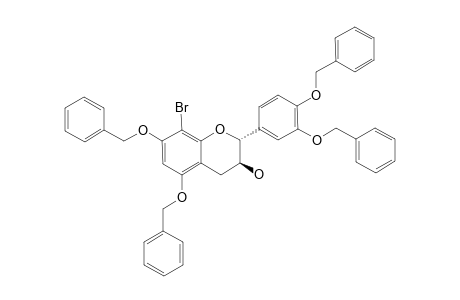 3',4',5,7-TETRA-O-BENZYL-8-BROMOCATECHIN