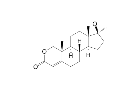 17-BETA-HYDROXY-17-METHYL-2-OXA-ANDROST-4-EN-3-ONE