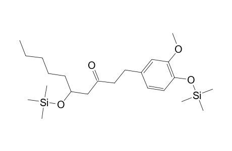 3-Decanone, 1-[3-methoxy-4-[(trimethylsilyl)oxy]phenyl]-5-[(trimethylsilyl)oxy]-