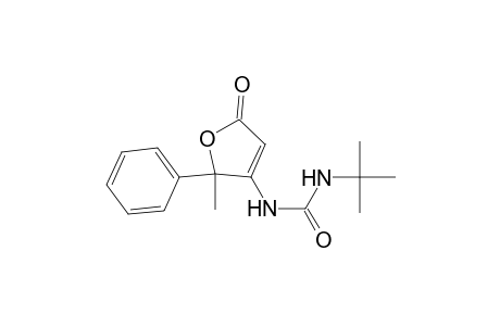 Urea, N-(2,5-dihydro-2-methyl-5-oxo-2-phenyl-3-furanyl)-N'-(1,1-dimethylethyl)-