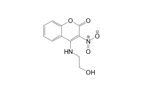 4-(2-Hydroxyethylamino)-3-nitrocoumarin