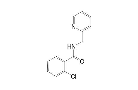 o-chloro-N-[(2-pyridyl)methyl]benzamide