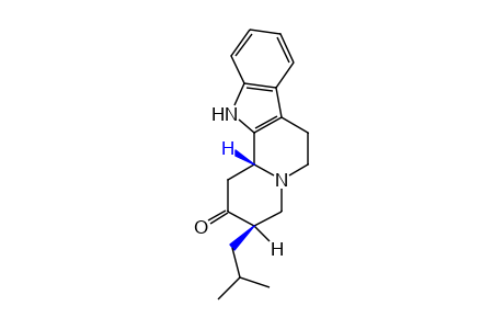 3,4,6,7,12,12bbeta-HEXAHYDRO-3beta-ISOBUTYLINDOLO[2,3,-a]QUINOLIZIN-2(1H)-ONE