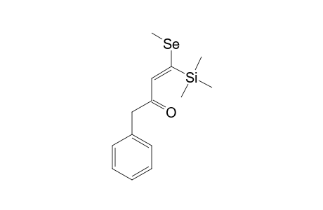 (E)-1-METHYLSELENENYL-3-OXO-4-PHENYL-1-TRIMETHYLSILYL-1-BUTENE