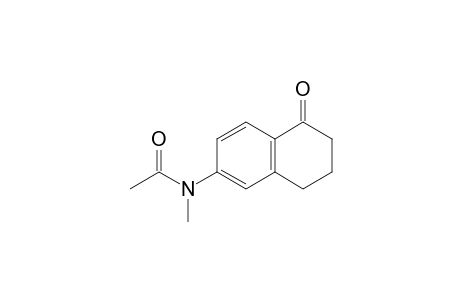 N-(1-ketotetralin-6-yl)-N-methyl-acetamide