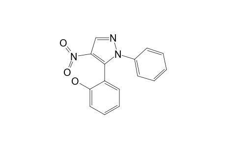 5-(2-HYDROXY-PHENYL)-4-NITRO-1-PHENYL-PYRAZOLE