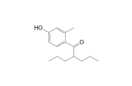 4'-hydroxy-2'-methyl-2-propylvalerophenone