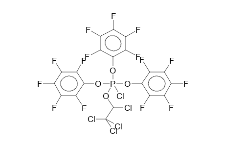 TRIS(PENTAFLUOROPHENOXY)-1,2,2,2-TETRACHLOROETHOXYCHLOROPHOSPHORANE