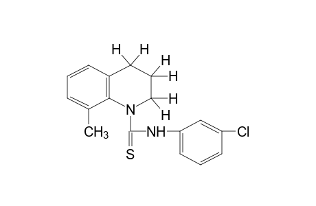 3'-chloro-3,4-dihydro-8-methylthio-1(2H)-quinolinecarboxanilide